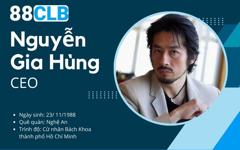 Tiểu sử của CEO Nguyễn Gia Hùng