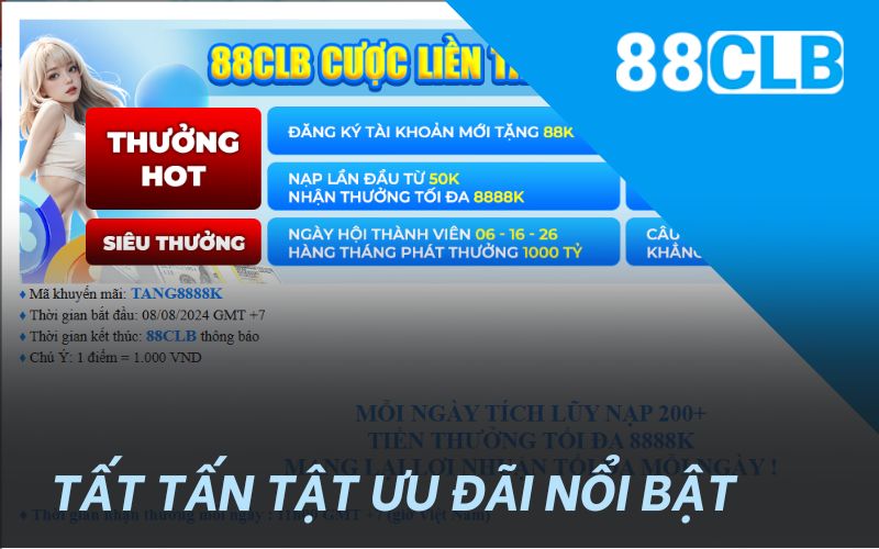 Tất tấn tật ưu đãi nổi bật